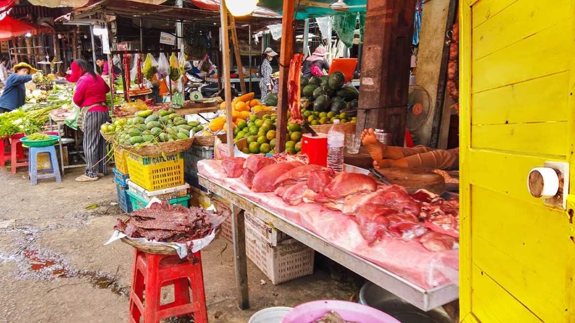 【4K Stroll】Vibrant Local Fresh Food Market / Siem Reap – Cambodia 【4K Stroll】Vibrant Local Fresh Food Market / Siem Reap - Cambodia