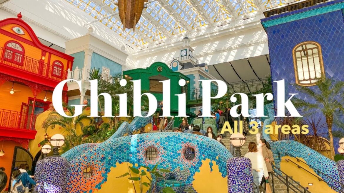 Ghibli Park vlog / Studio Ghibli Theme Park / grand warehouse / youth hill / dondoko forest / Nagoya