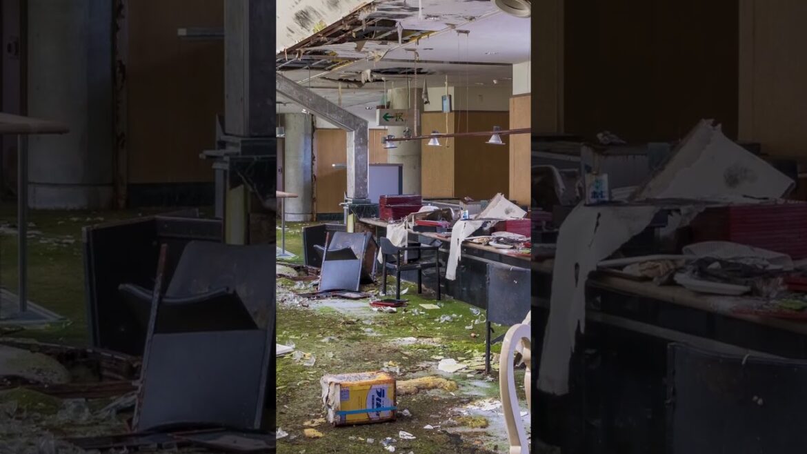 豪華ゴルフクラブ跡の廃墟探索 #Shorts