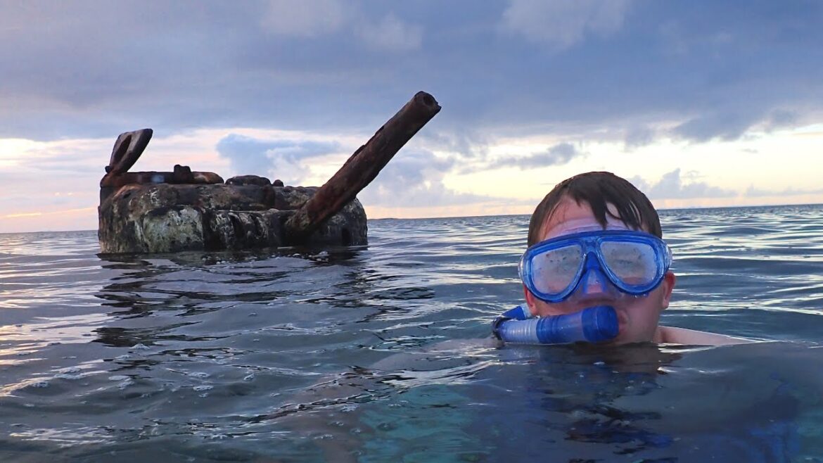 Exploring Abandoned Tanks on Saipan