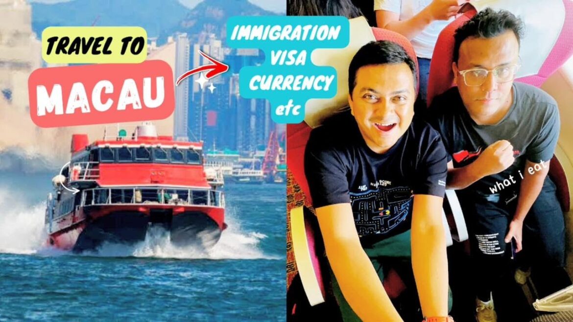 Hong Kong to Macau by Ferry ๐ฒ๐ด Macau Travel Vlog, Immigration, Visa, Currency, Taxi & Hotel Hong Kong to Macau by Ferry ๐ฒ๐ด Macau Travel Vlog, Immigration, Visa, Currency, Taxi & Hotel