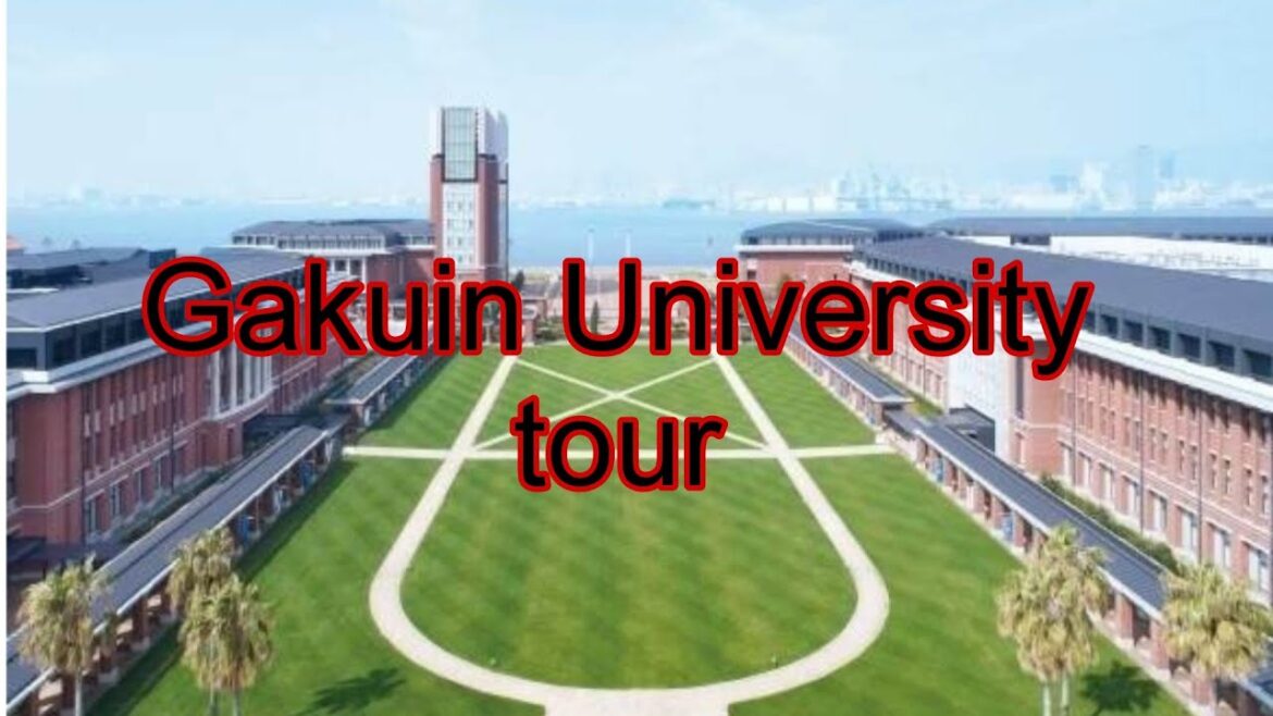 Kobe Gakuin University tour deshi Blogger 24 | Gakuin University campus
