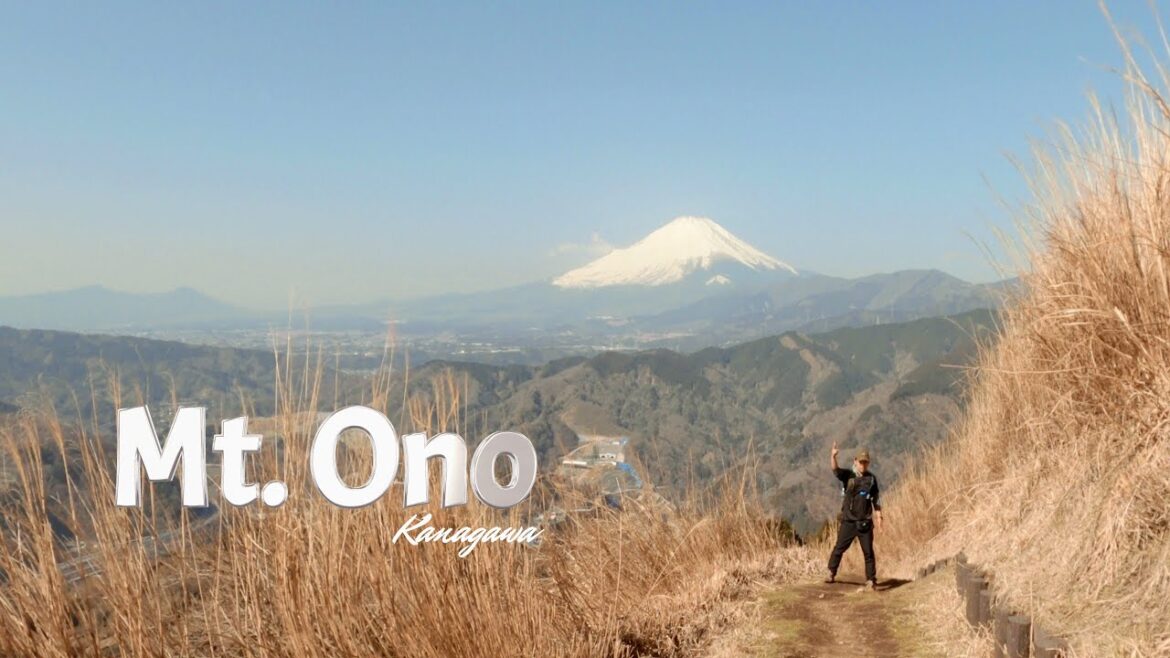 Gentle Hike Near Tokyo | Hiking Mt. Ono | Mt. Fuji View | Hiking in Japan