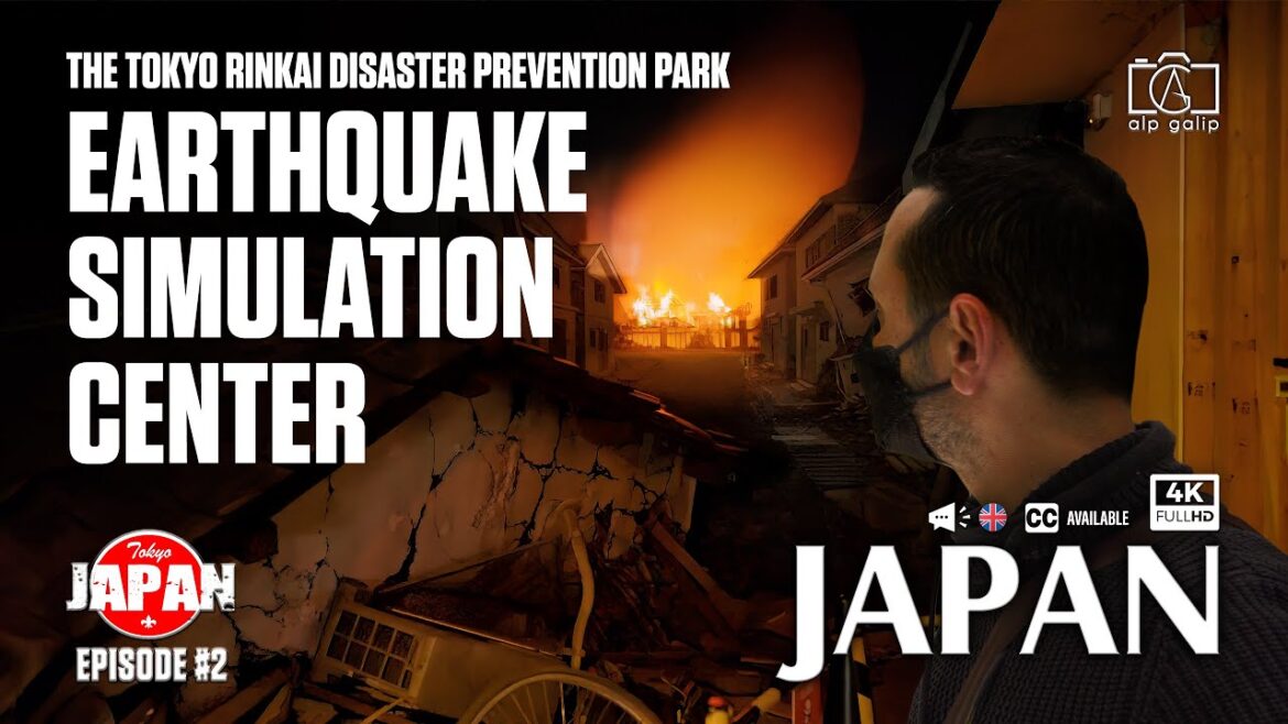Japan Earthquake Simulation | Rinkai Disaster Prevention Park in Tokyo Japan Earthquake Simulation | Rinkai Disaster Prevention Park in Tokyo