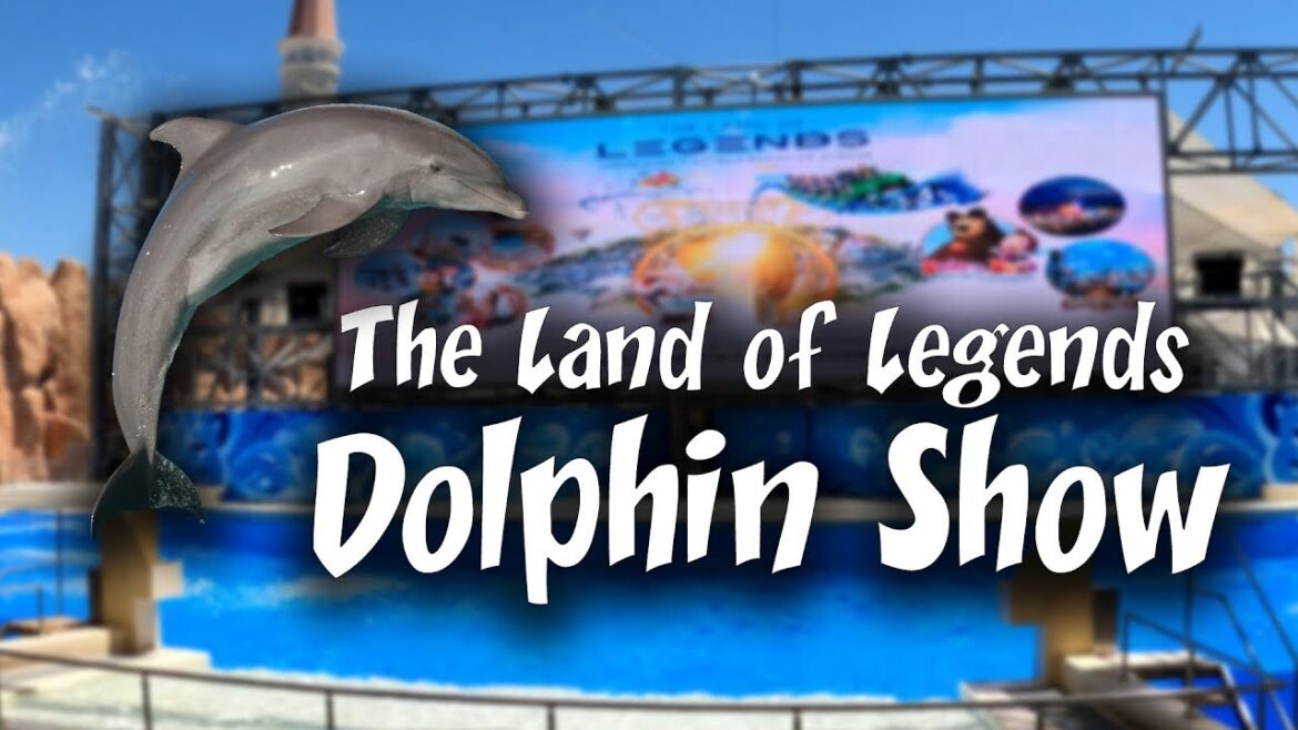 Dolphin Show - The Land of Legends Theme Park Antalya, Turkey