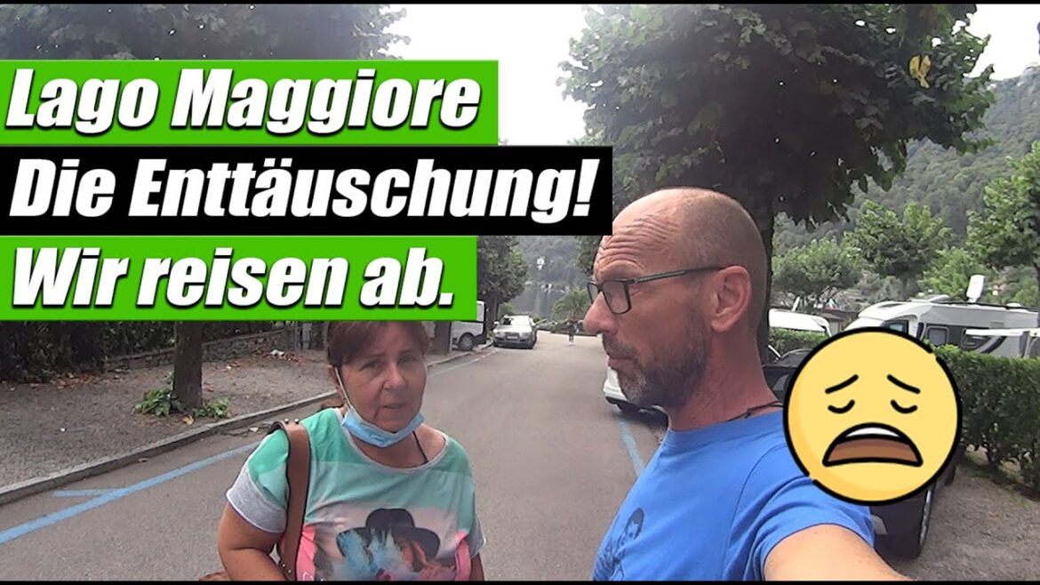#4 Adria Compact Supreme DL - Anreise Lago Maggiore - Campingplatz Katastrophe - Wir reisen ab !!!