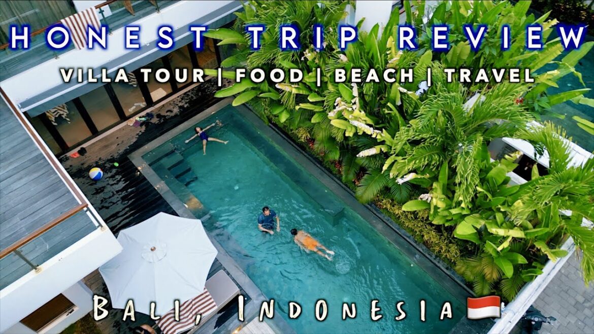 INSIDE a $400/night Luxury Villa with Private Pool in Canggu + Places to visit in BALI 🇮🇩