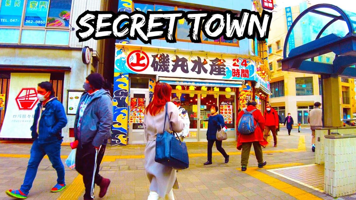 【4K】Japan Walk, Secret Downtown Next to Tokyo, Matsudo / 千葉のディープ街・松戸を裏道まで歩き倒す【Japan】