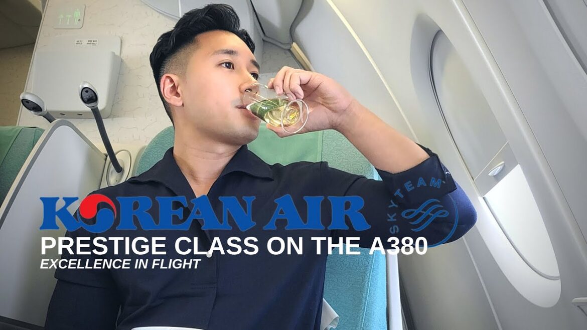 [KOREAN AIR KE657] Flying Prestige Class on the A380-800 | ICN~BKK