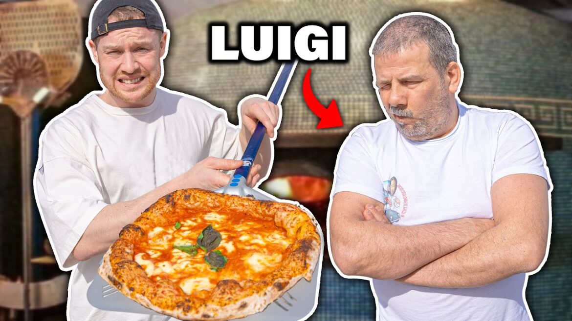 1 Tag als PIZZABÄCKER arbeiten mit Luigi 🇮🇹🍕