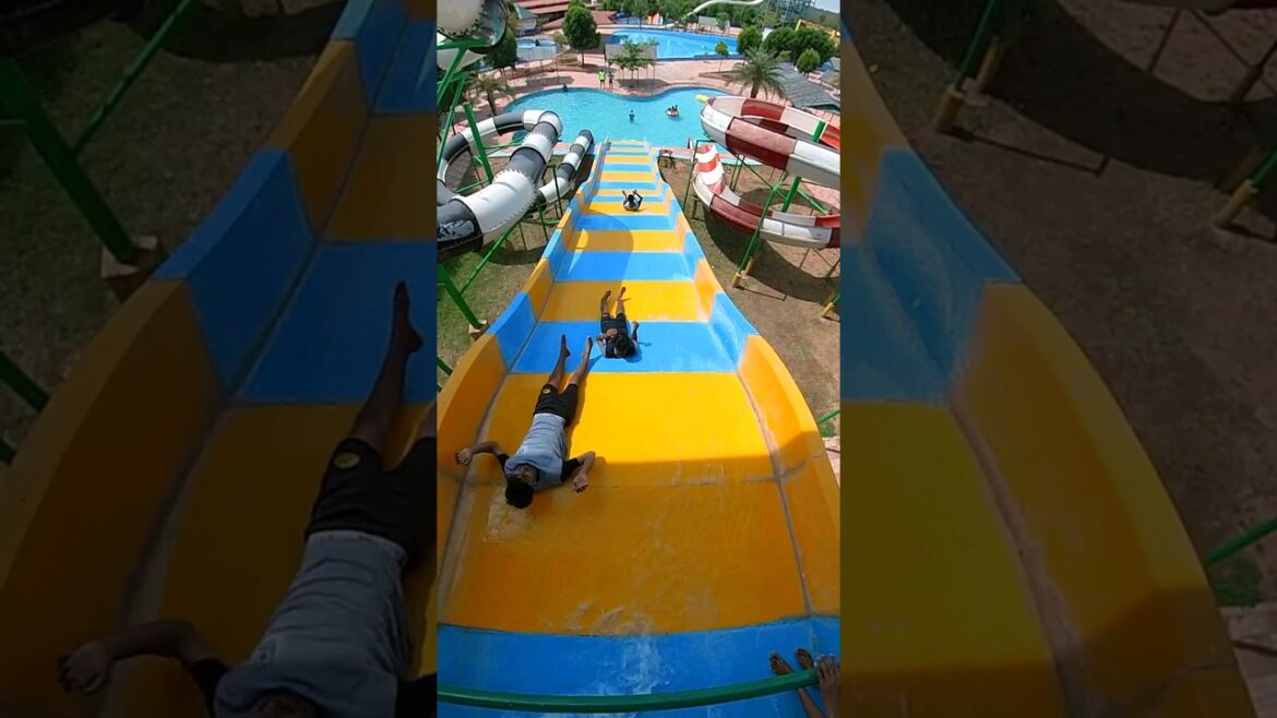 Body Wave Water Slide #shorts #waterpark #india