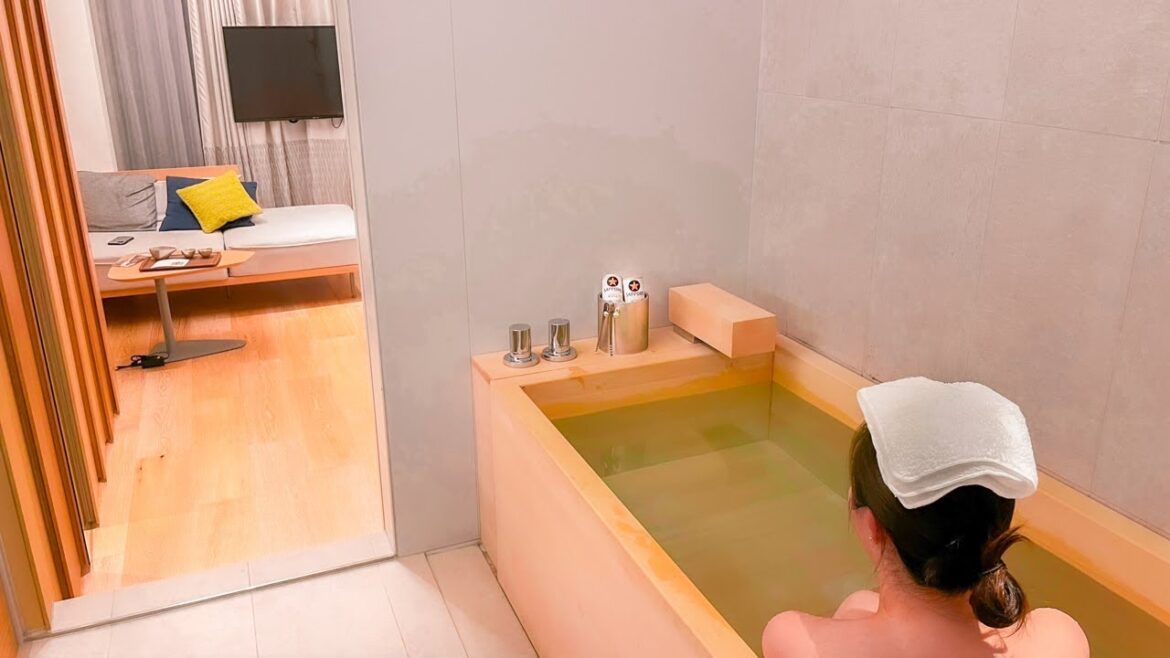 Staying at Japan’s Hotel with Private Hinoki Bath๐๐| TSUKI Tokyo Staying at Japan's Hotel with Private Hinoki Bath๐๐| TSUKI Tokyo