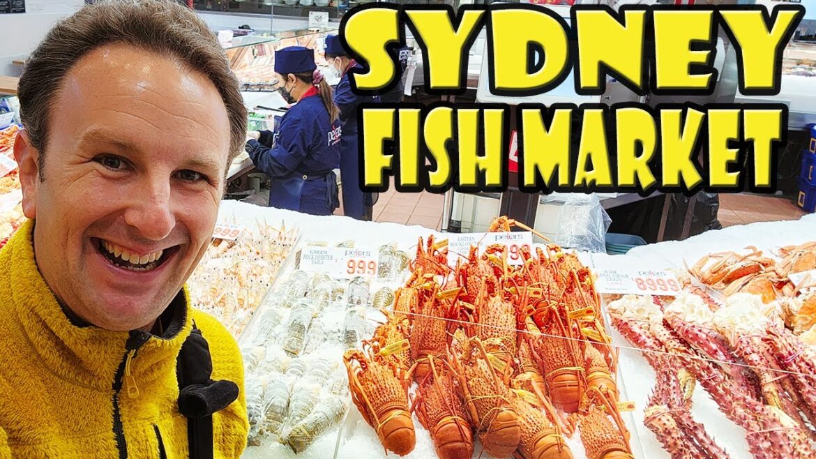 Feast Your Eyes on the "BIGGEST" Fish Market in Australia!