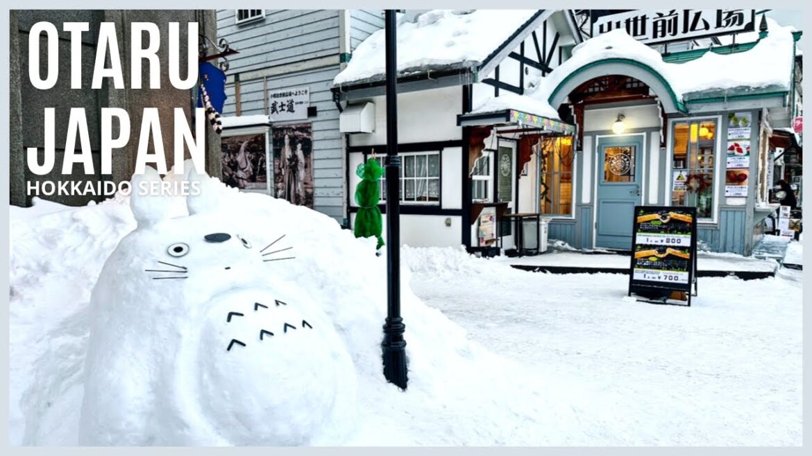 Hokkaido Vlog 4: OTARU | A charming walk in north Japan | Otaru Canal & Shopping