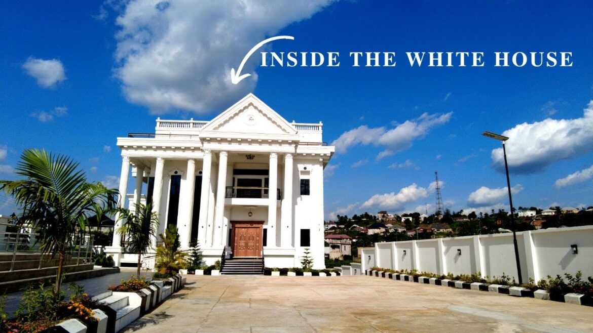 I found A White House in Nigeria village