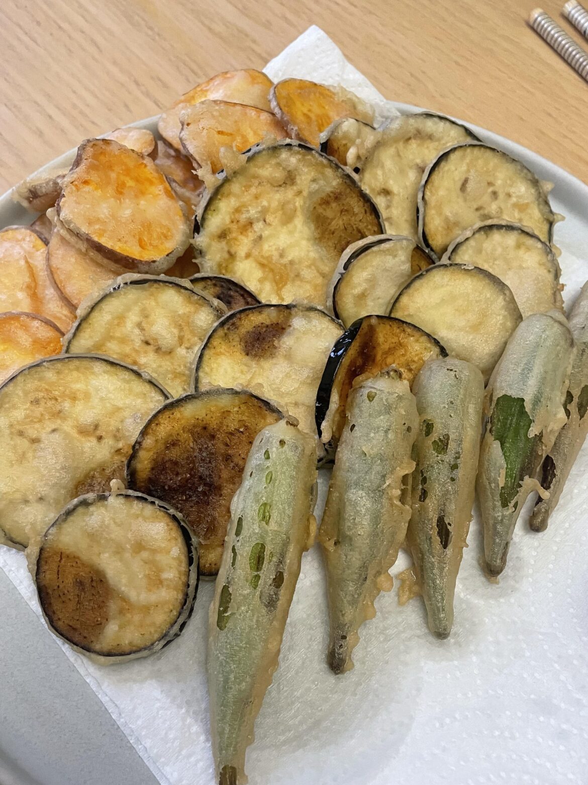 First attempt at veggie tempura (and it’s GF!)