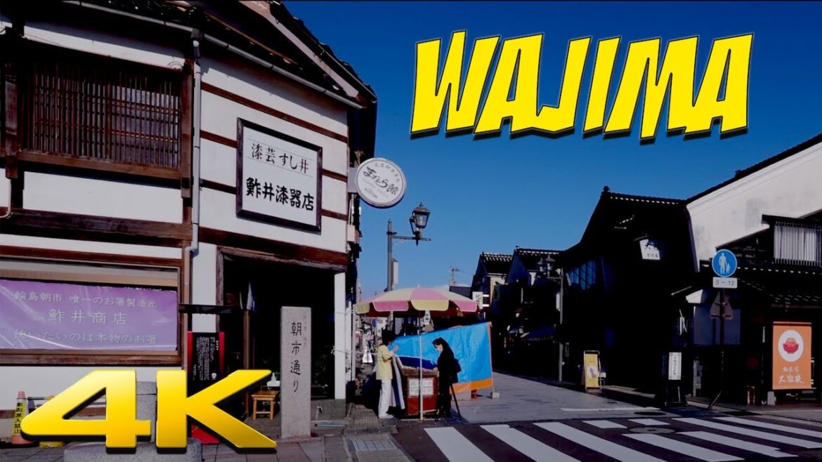 4K JAPAN | WAJIMA in ISHIKAWA PREFECTURE – Morning Market Walkabout 4K JAPAN | WAJIMA in ISHIKAWA PREFECTURE - Morning Market Walkabout