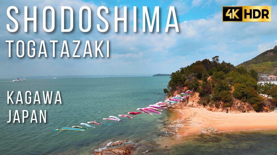 【4K HDR】Shodoshima Togatazaki Kagawa Japan | Beautiful Scenery & Carp ...