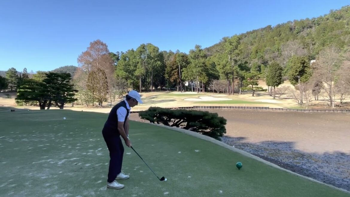 Kyoto GC- Kamigamo Course, PAW tee shot- hole 9