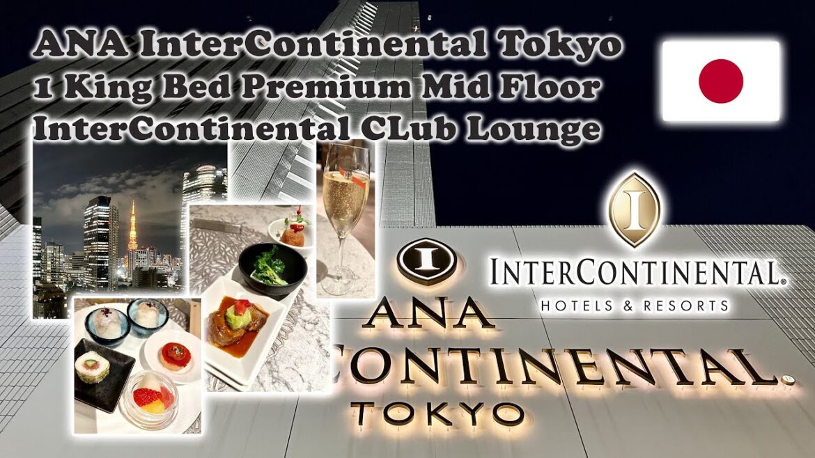 Tokyo | ANA InterContinental Tokyo| 1 King Bed Premium Mid Floor