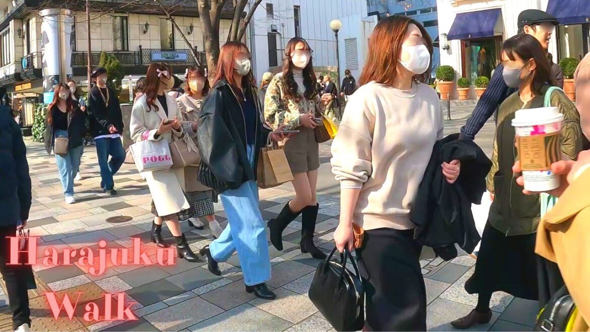 Harajuku Tokyo in Japan walk tour 29【4K】3.2023 Harajuku Tokyo in Japan walk tour 29【4K】3.2023