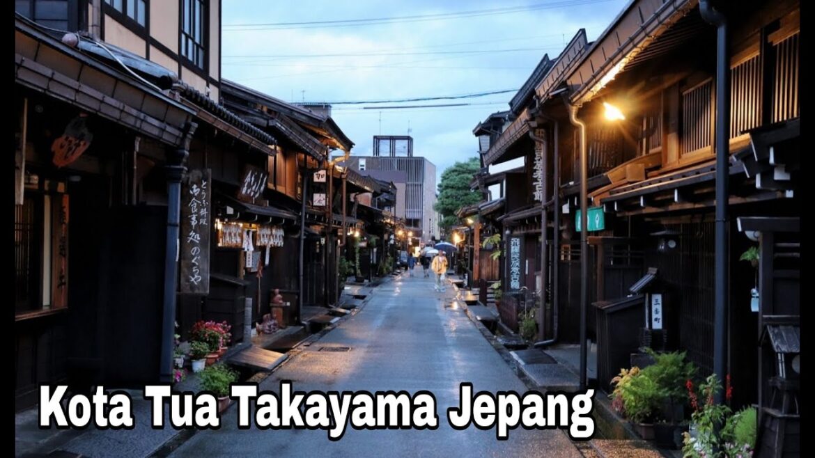 Kota Tua Takayama Jepang
