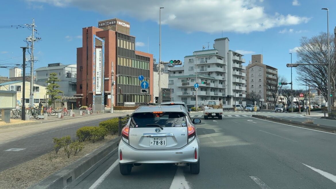 Toyohashi City Drive Destination Toyohashi Local Government Building | JAPAN Road Trip Toyohashi City Drive Destination Toyohashi Local Government Building | JAPAN Road Trip