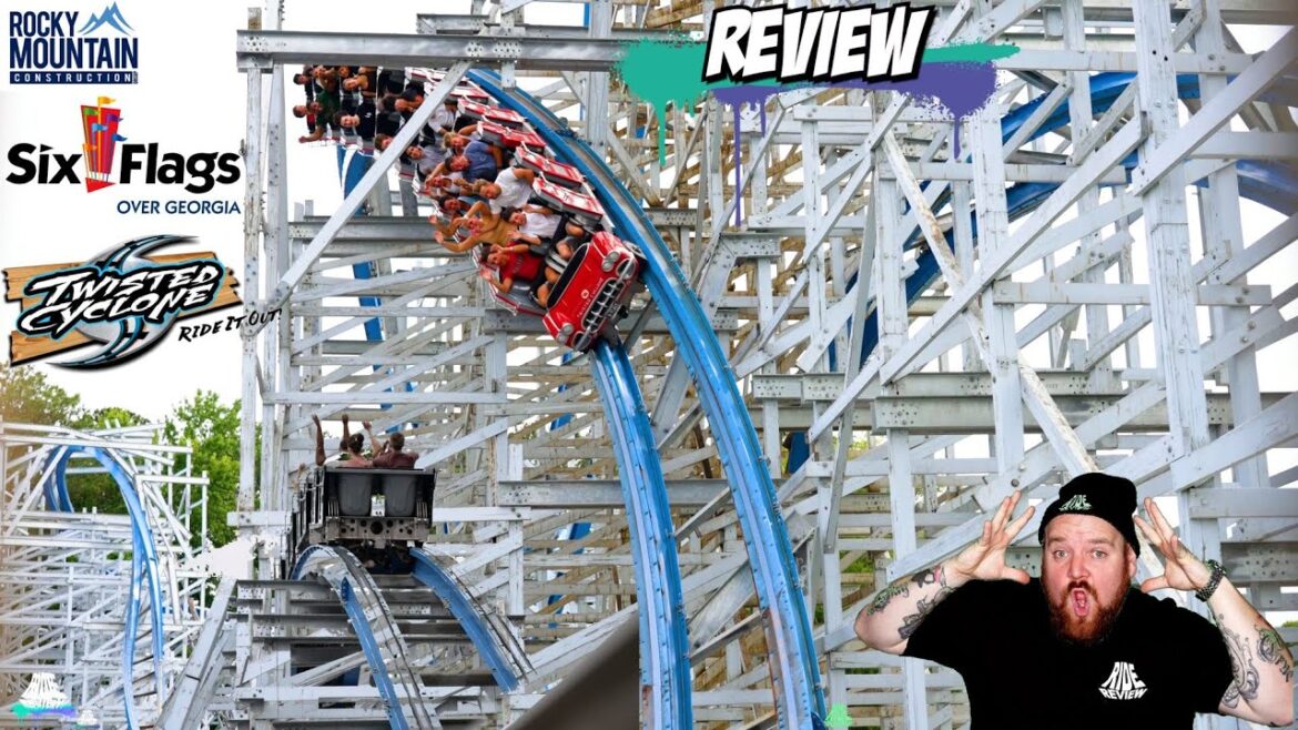 Twisted Cyclone - Six Flags Over Georgia - RMC - IBox - Ride Review