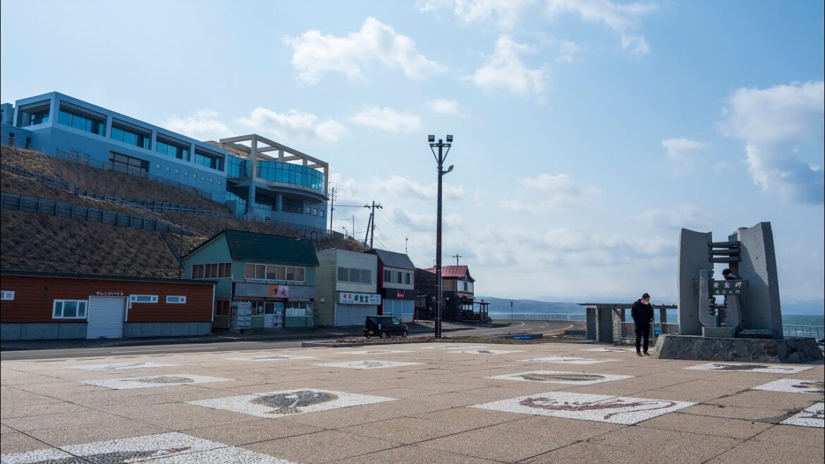 北海道留萌市の「黄金岬」 Golden Cape in Rumoi, Hokkaido (4K Ultra HD)