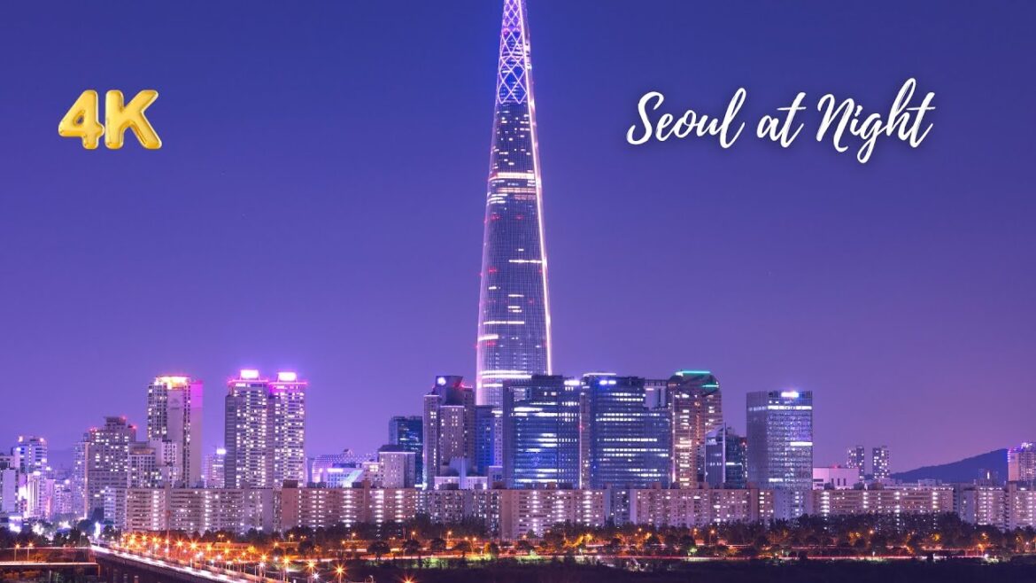 Seoul City at Night, South Korea – 4K Seoul City at Night, South Korea - 4K