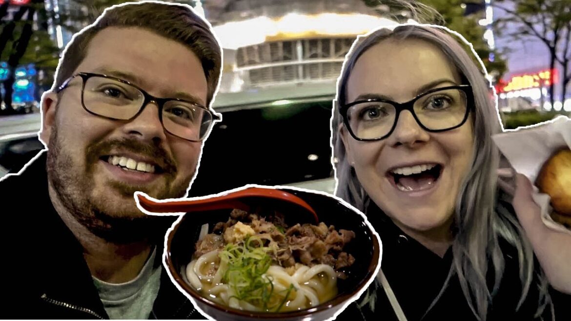 Shinjuku’s Best Udon after a day at Tokyo Imperial Palace