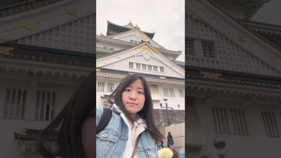 Awesome Japan trip 🇯🇵Osaka Castle🏯🏯♥️♥️ #travel #japan #osaka