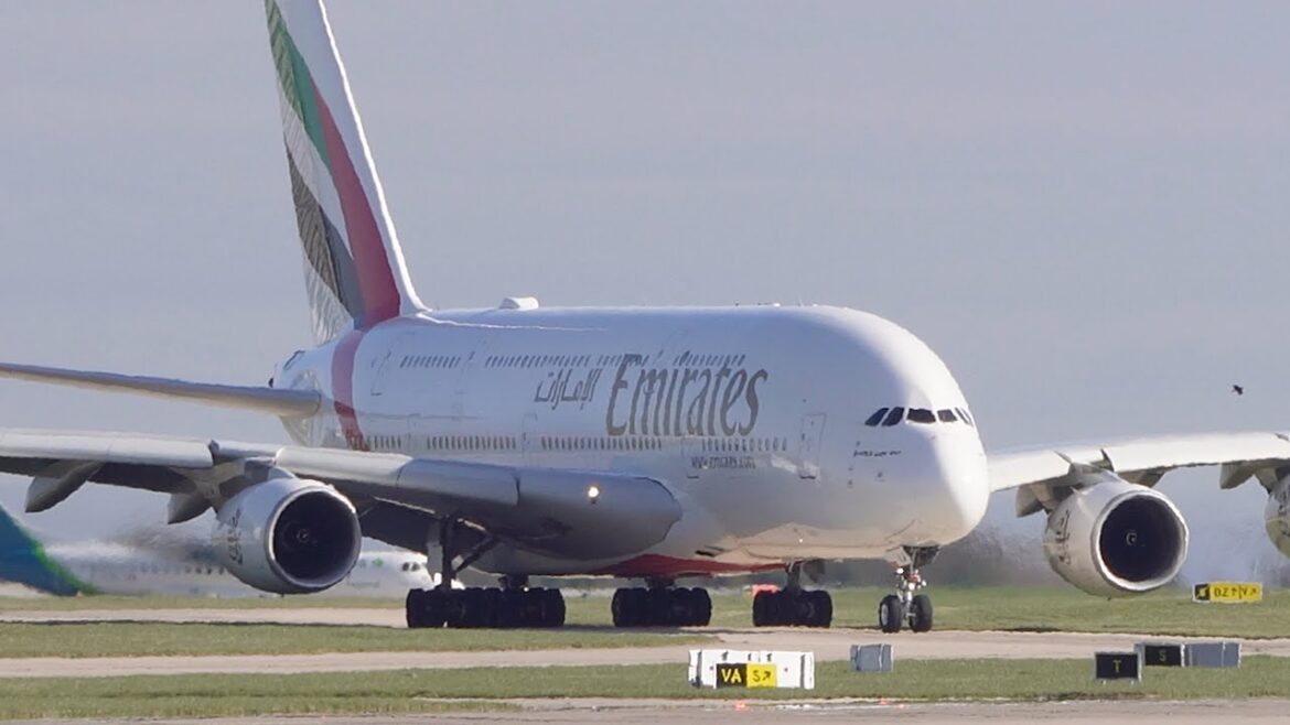 Plane Spotting - Manchester Airport UK Late March 2023  in 4K