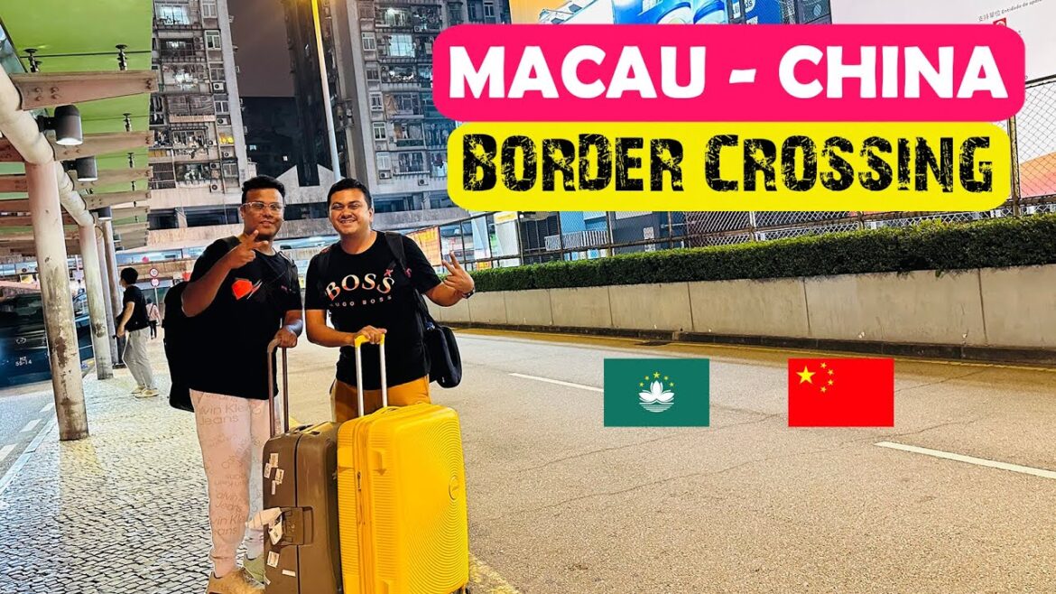 Macau China Border Crossing by Walk 🇨🇳 സംഭവബഹുലമായ 2 ദിവസം