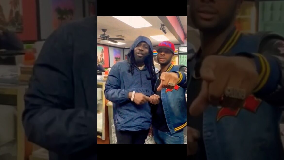 Movado and Dexta Dapps Holding Vibes #shorts #dancehall #movado #dextadaps