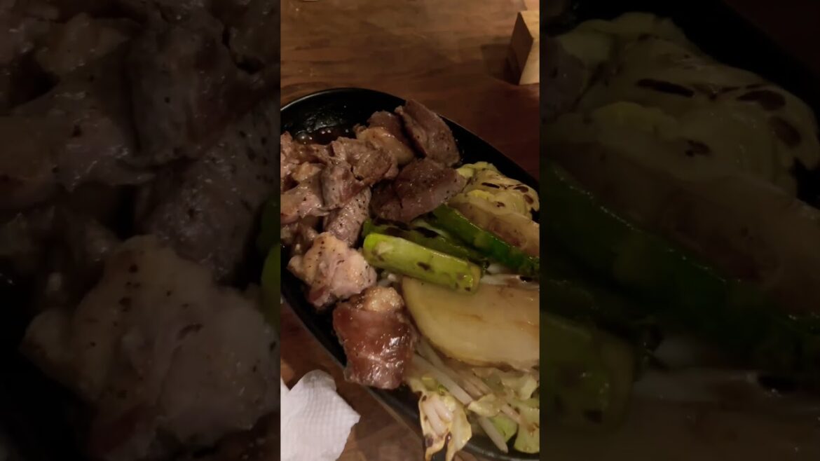 東京自由ヶ丘で羊肉「北海道旅行してるみたい」小樽トリップグルメ居酒屋へ #shorts