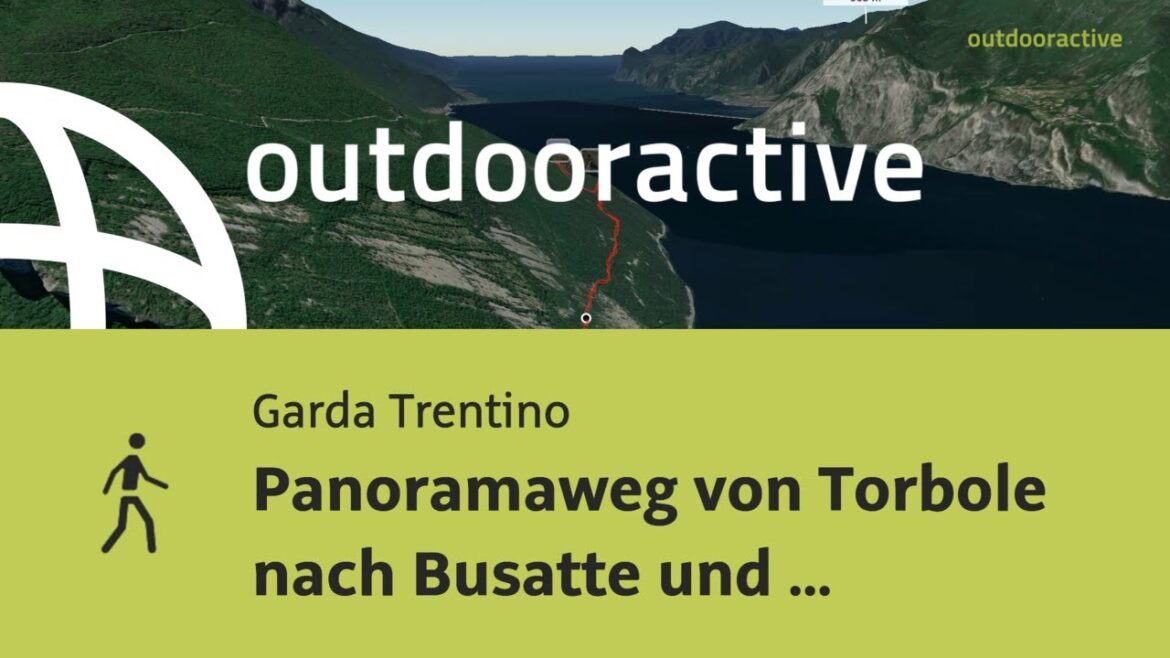 Panoramaweg von Torbole nach Busatte und Tempesta im März 2022