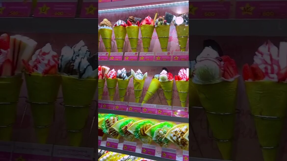 Tokyo street food. Harajuku.