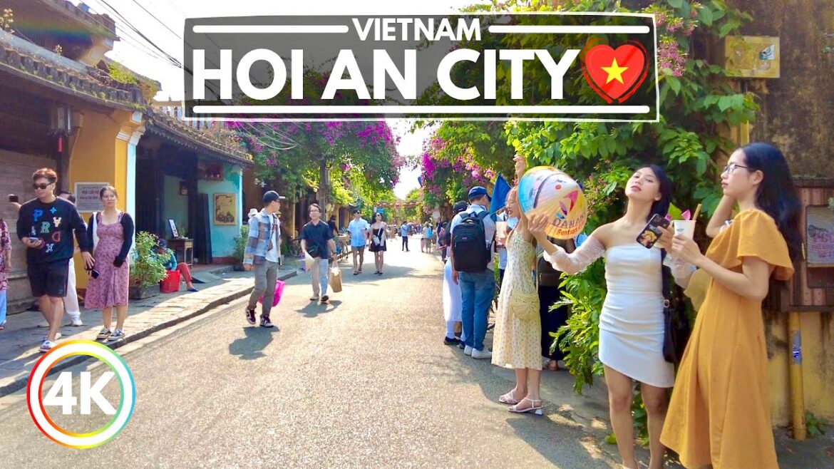 Discovering the Charm of Hoi An: A Walking Tour Through Vietnam‘s Ancient City – 4K Discovering the Charm of Hoi An: A Walking Tour Through Vietnam‘s Ancient City - 4K