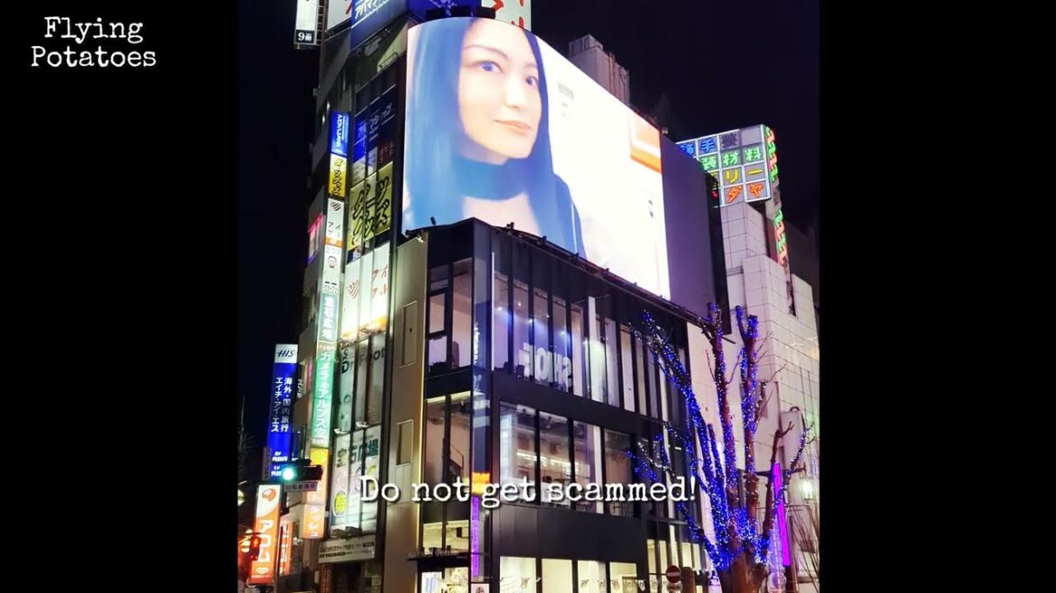 Crazy 3D Billboards in Japan - Don't Get Scammed!