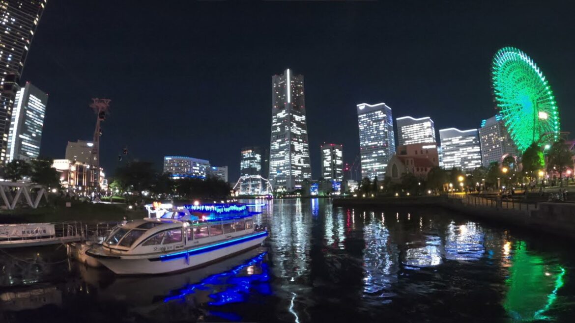 Yokohama Port Sunset Walk Yokohama Port Sunset Walk