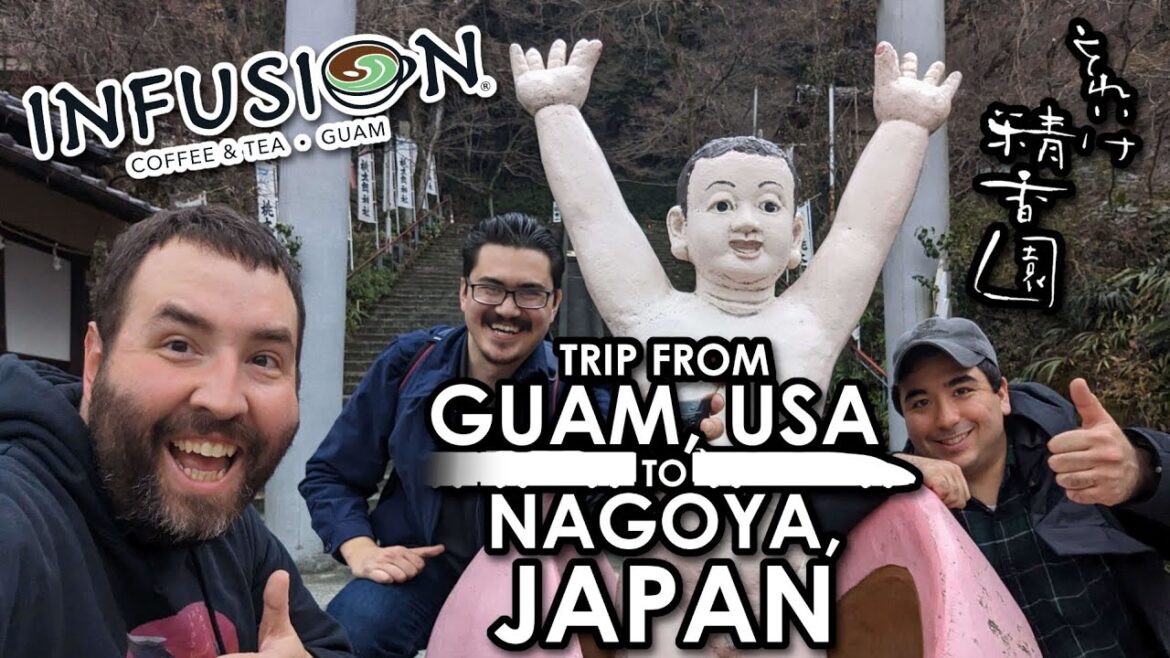 Guam to Nagoya Japan – Fancy Food & Peach Statues – Adam Koralik Guam to Nagoya Japan - Fancy Food & Peach Statues - Adam Koralik