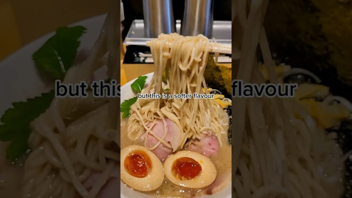 Slurping on that GOOD Ramen in Kyoto, Japan #japanesefood #ramen