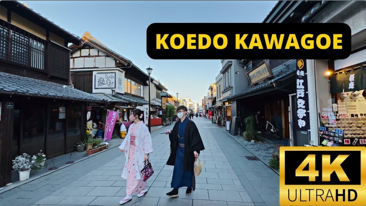KAWAGOE, JAPAN 🇯🇵 [4K] Koedo Kawagoe — Little Edo — Walking Tour