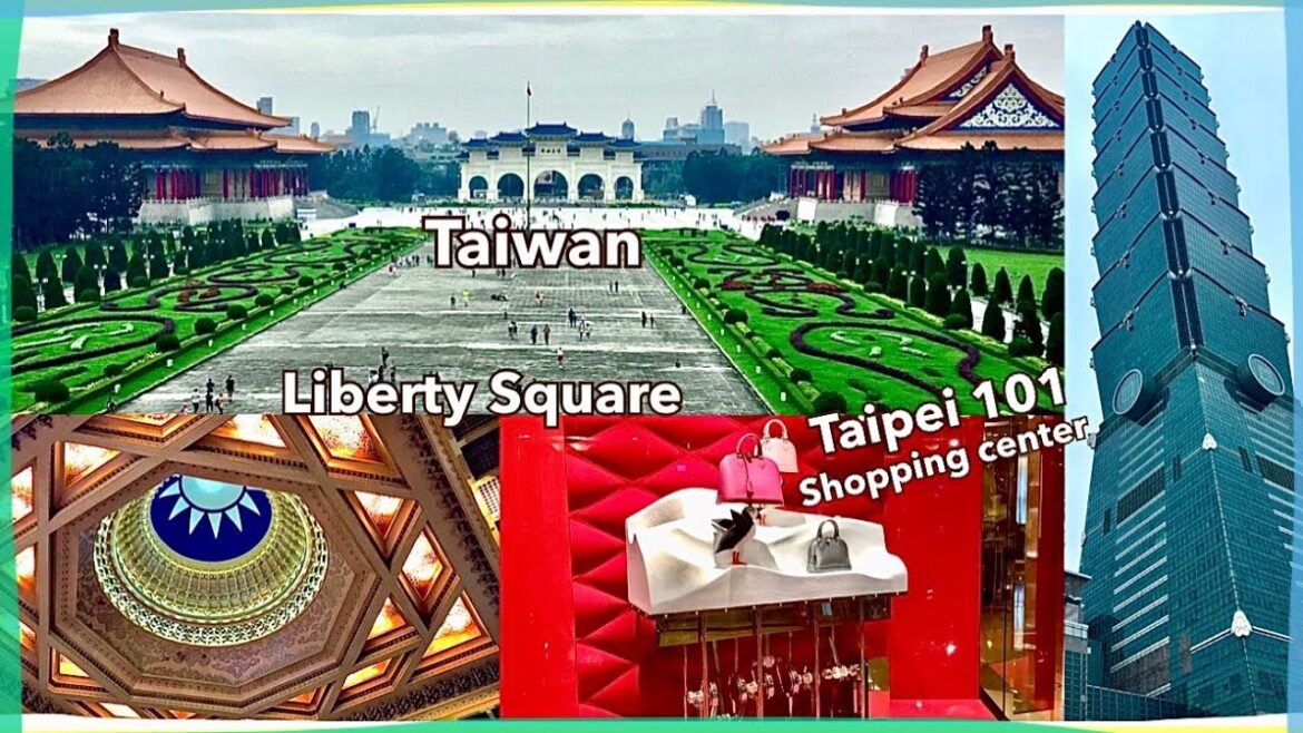Liberty Square 自由廣場, Taipei 101 shopping center, Chiang Kai-shek Memorial Hall 中正紀念堂, Taiwan🇹🇼