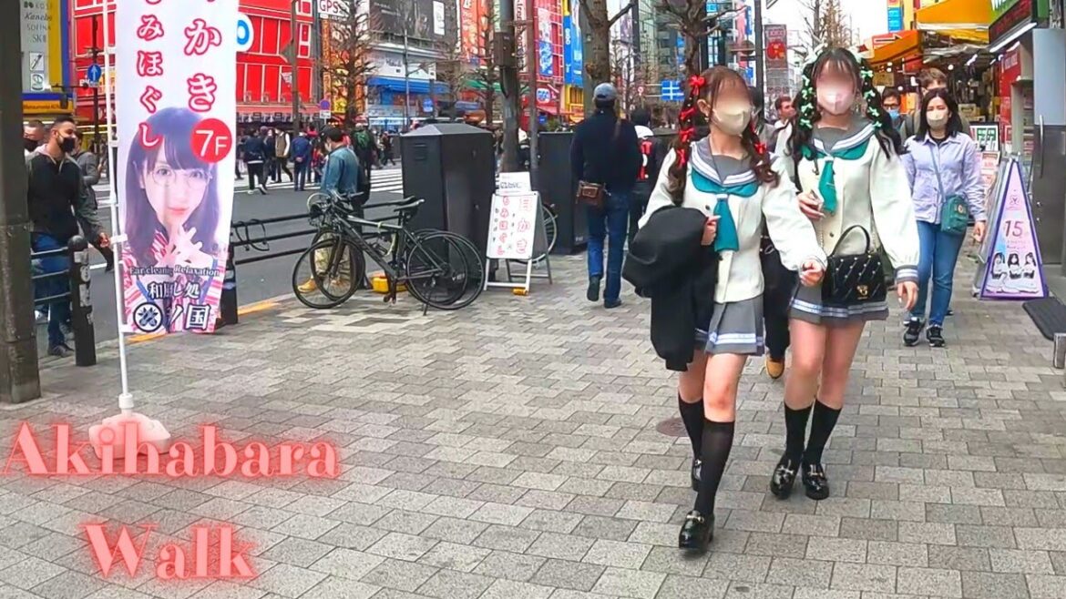 Akihabara, Tokyo, Japan walking tour. 1【4K】3.2023