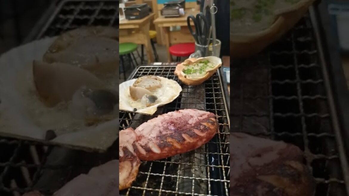 JAPANESE FOOD| GRILLED SEAFOOD| KYOTO JAPAN