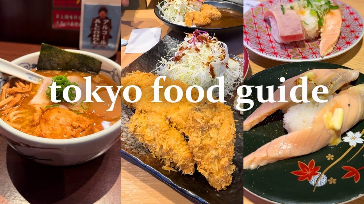 What To Eat At TOKYO | A Tokyo Food Guide What To Eat At TOKYO | A Tokyo Food Guide