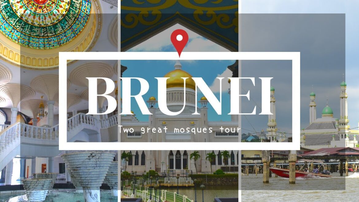 【ブルネイ旅行】2大モスク旅｜BRUNEI TRAVEL Vlog ; Two great mosques tour