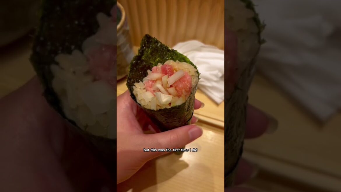 25 course omakase for $50 in Tokyo!